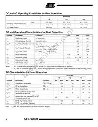 AT27C800-12RC Datasheet Page 4