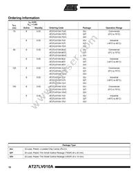 AT27LV010A-90VI Datasheet Page 10