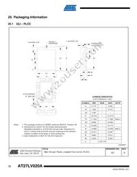 AT27LV020A-12TU Datasheet Page 12