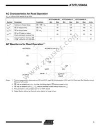 AT27LV040A-90VI Datasheet Page 5