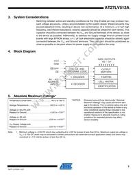 AT27LV512A-90RU Datasheet Page 3