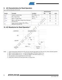 AT27LV512A-90RU Datasheet Page 6