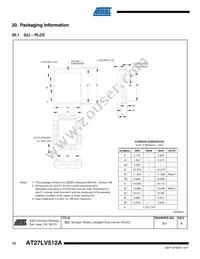 AT27LV512A-90RU Datasheet Page 12