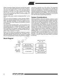 AT27LV512A-90TI Datasheet Page 2