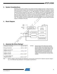 AT27LV520-70XU Datasheet Page 3