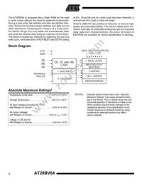 AT28BV64-30TI Datasheet Page 2