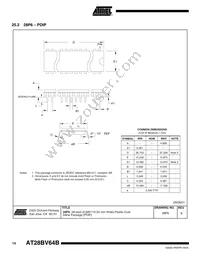 AT28BV64B-25SU Datasheet Page 14