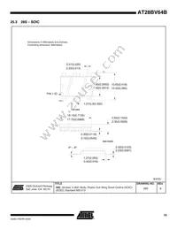 AT28BV64B-25SU Datasheet Page 15