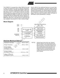 AT28C010E-20TI Datasheet Page 2
