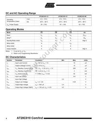 AT28C010E-20TI Datasheet Page 4