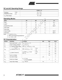 AT28C17E-15SI Datasheet Page 4