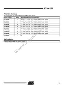 AT28C256E-15TI Datasheet Page 15