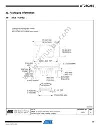 AT28C256F-15UM/883-815 Datasheet Page 17