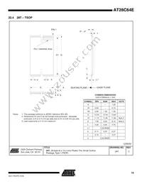 AT28C64E-12JU Datasheet Page 15