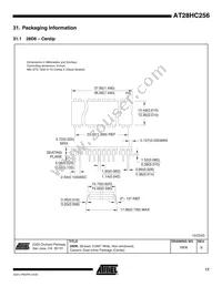 AT28HC256F-70PI Datasheet Page 17