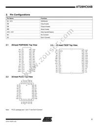 AT28HC64B-70PC Datasheet Page 2