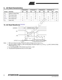 AT28HC64B-70PC Datasheet Page 6