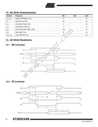 AT28HC64B-70PC Datasheet Page 8
