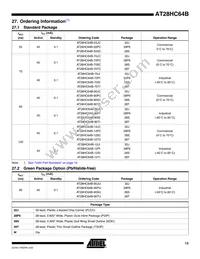 AT28HC64B-70PC Datasheet Page 13