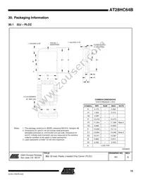 AT28HC64B-70PC Datasheet Page 15