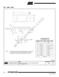 AT28HC64B-70PC Datasheet Page 16