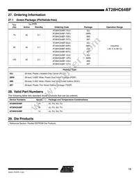 AT28HC64BF-90TU Datasheet Page 13