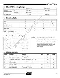AT28LV010-20PU Datasheet Page 5