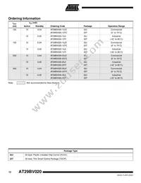 AT29BV020-15TI Datasheet Page 12