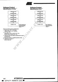 AT29C010-15JC Datasheet Page 10