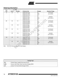 AT29C010A-90TI Datasheet Page 14