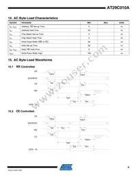 AT29C010A-90TU-T Datasheet Page 9