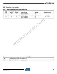 AT29C010A-90TU-T Datasheet Page 15