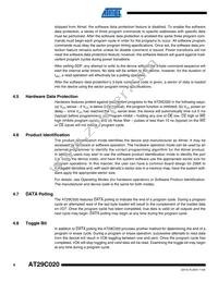 AT29C020-90TU-T Datasheet Page 4