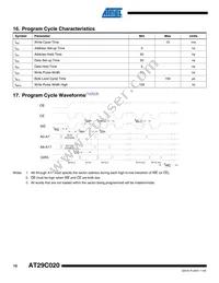 AT29C020-90TU-T Datasheet Page 10
