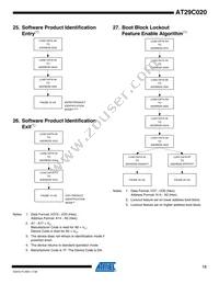 AT29C020-90TU-T Datasheet Page 13