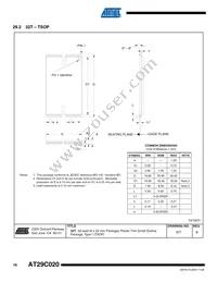 AT29C020-90TU-T Datasheet Page 16