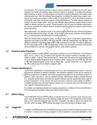 AT29C040A-90TU-T Datasheet Page 4