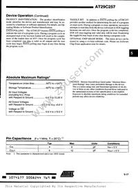 AT29C257-20JI Datasheet Page 3