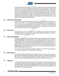 AT29LV040A-15TU-T Datasheet Page 4