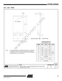 AT29LV040A-20JI Datasheet Page 15