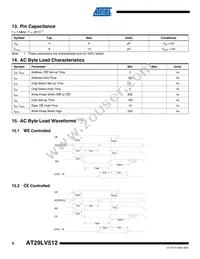 AT29LV512-12TU-T Datasheet Page 8