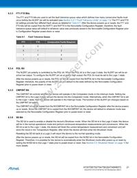 AT30TSE758-XM8-T Datasheet Page 21