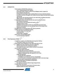 AT32AP7001-ALUT Datasheet Page 4