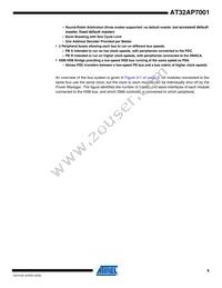 AT32AP7001-ALUT Datasheet Page 6