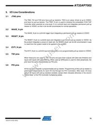 AT32AP7002-CTUR Datasheet Page 16