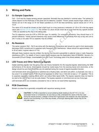 AT42QT1110-MZ Datasheet Page 9