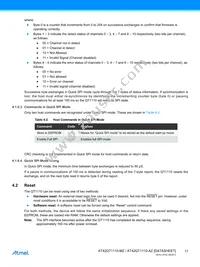 AT42QT1110-MZ Datasheet Page 17