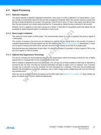 AT42QT1110-MZ Datasheet Page 21