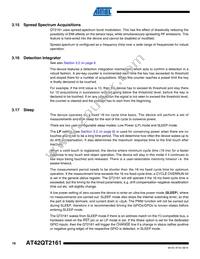 AT42QT2161-MMU Datasheet Page 16