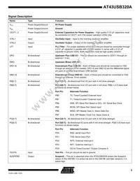 AT43USB320A-AC Datasheet Page 5